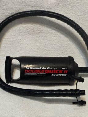 Intex Double Quick II Hi-Output Air Pump - Black